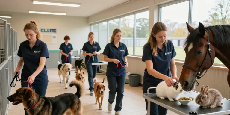 métier au contact des animaux